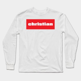 Christian Long Sleeve T-Shirt